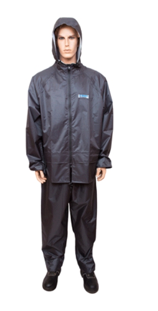 Костюм влагозащитный Membrane WPL, цв. т.серый, ткань мембранная плащевка (куртка, брюки)