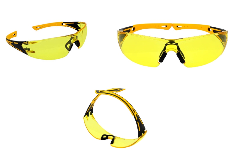 Очки защитные открытые Компаньон (желтые (О-13072KN))
